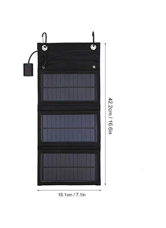 Generic 15W Portable Solar Panel, Foldable Pack Solar Charger, Waterproof Solar Powered Charging Panels Boards for Cameras/Laptops/Car Batteries/Solar Street Lights/Outdoor Activities  - Image 5