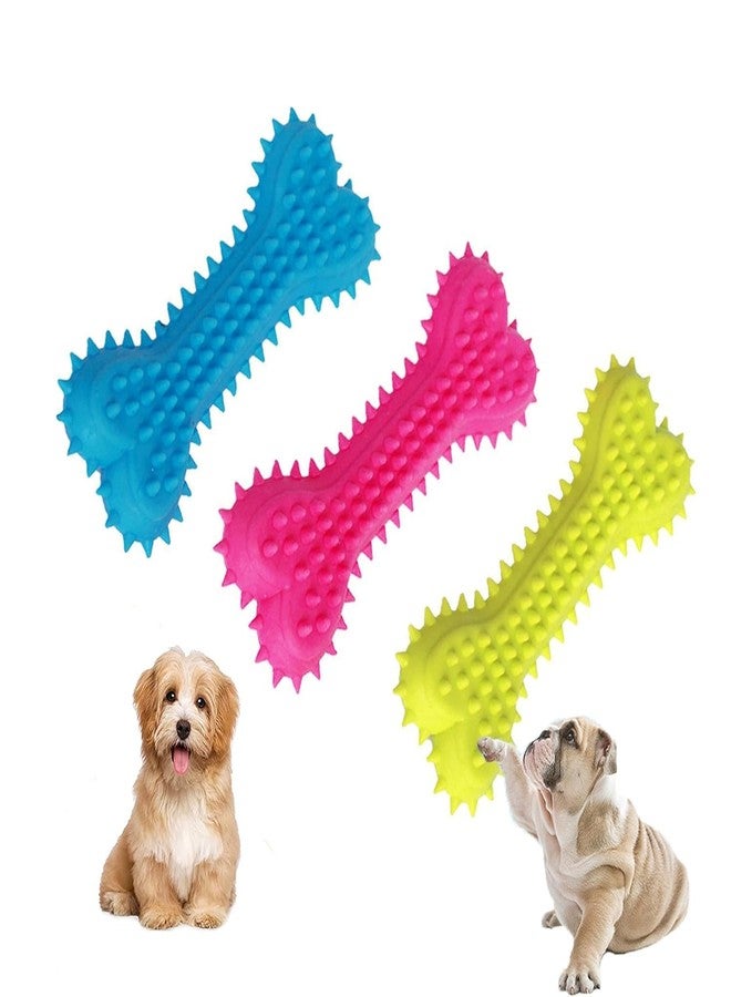 PremiumAV Durable Dog Chew Toy - TPR Rubber Barbed Bone for Aggressive Chewers, Indestructible Teeth Cleaning Toy, Interactive Chew & Fetch for Strong Jaws and Dental Health - Image 1
