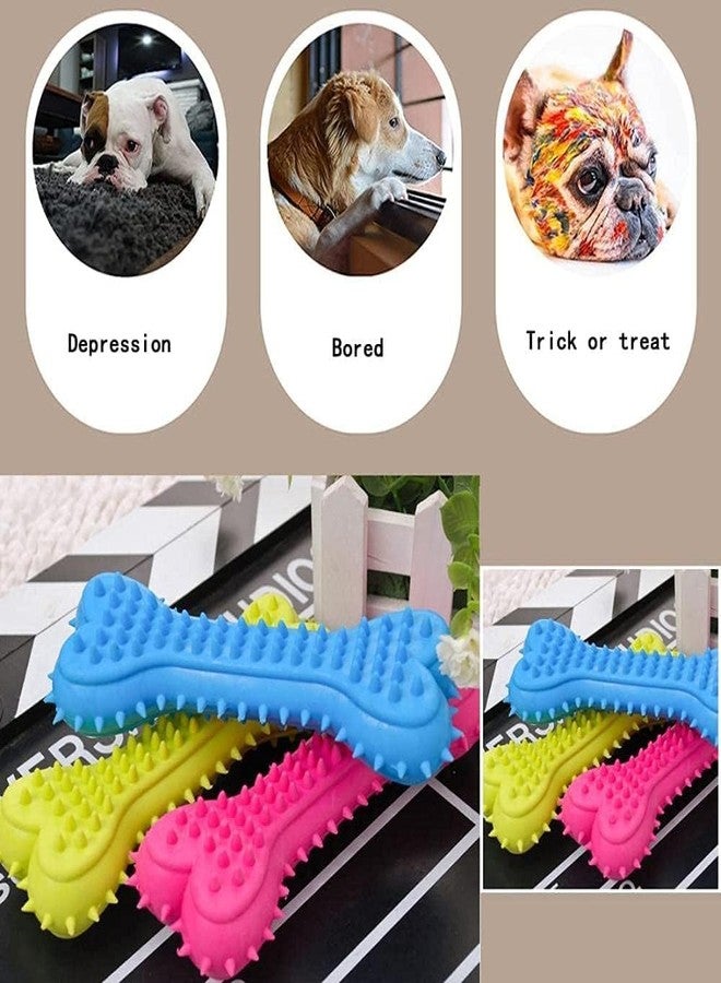 PremiumAV Durable Dog Chew Toy - TPR Rubber Barbed Bone for Aggressive Chewers, Indestructible Teeth Cleaning Toy, Interactive Chew & Fetch for Strong Jaws and Dental Health - Image 4