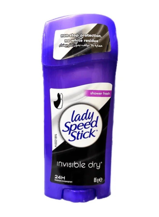 ليدي سبيد ستيك مزيل عرق غير مرئي منعش 65 جرام
