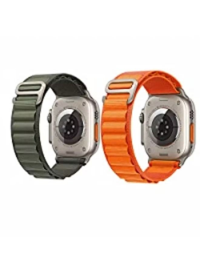 IAF - Alpine Loop Strap For Apple Watch Bands 45mm 49mm 41mm 44mm 40mm Nylon Watchband Sport Bracelet Belt iwatch Ultra Series SE 8/7/6/5/4/3/2/3 - Image 1