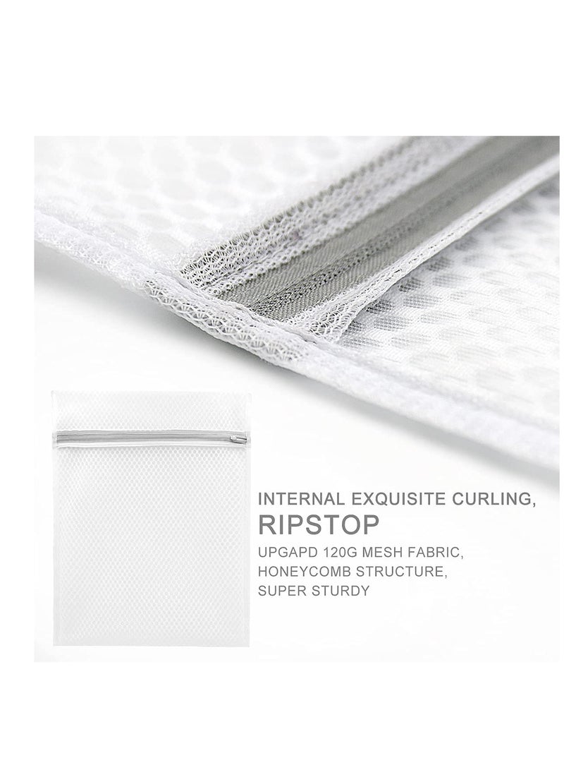 Excefore 3pcs Durable Honeycomb Mesh Laundry Bags for Delicates (1Large 20x24“, 1Medium 16x20”, 1Small12x16“)  - Image 4