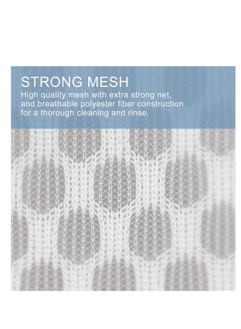 Excefore 3pcs Durable Honeycomb Mesh Laundry Bags for Delicates (1Large 20x24“, 1Medium 16x20”, 1Small12x16“)  - Image 2