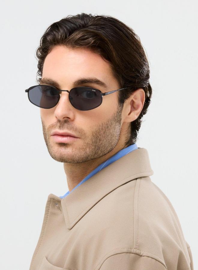 بلاك أوت نظارات شمسية رجالية بيضاوية إدغار بلاك آوت - Image 5