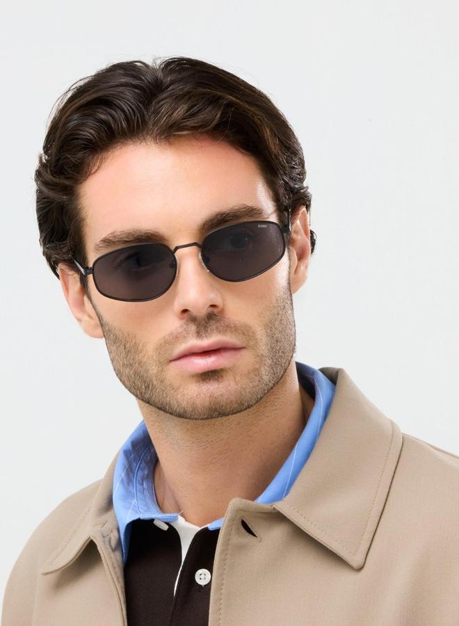 بلاك أوت نظارات شمسية رجالية بيضاوية إدغار بلاك آوت - Image 4