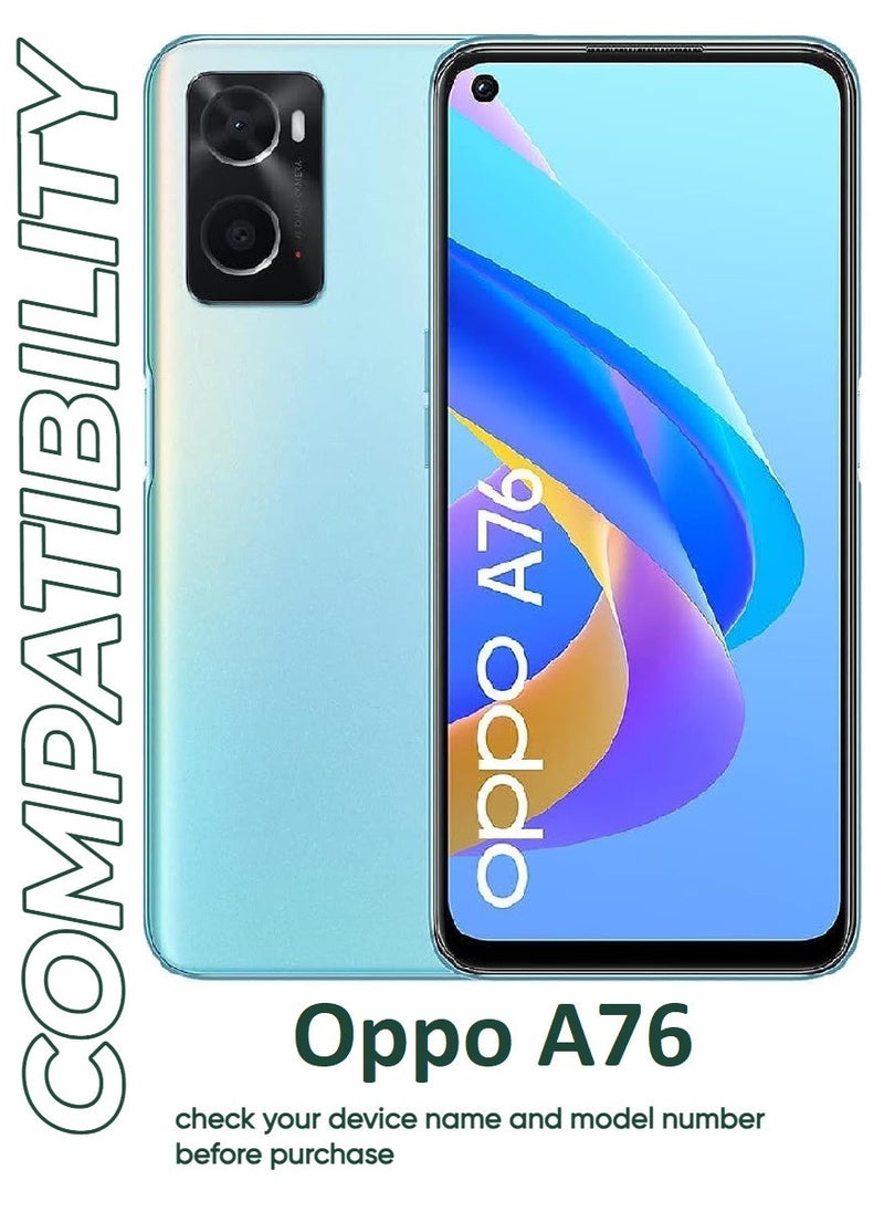 ACLIX 2 Pieces Antistatic ESD Dustproof Premium Quality High Definition Tempered Glass Screen Protector Designed For Oppo A76 - Image 3