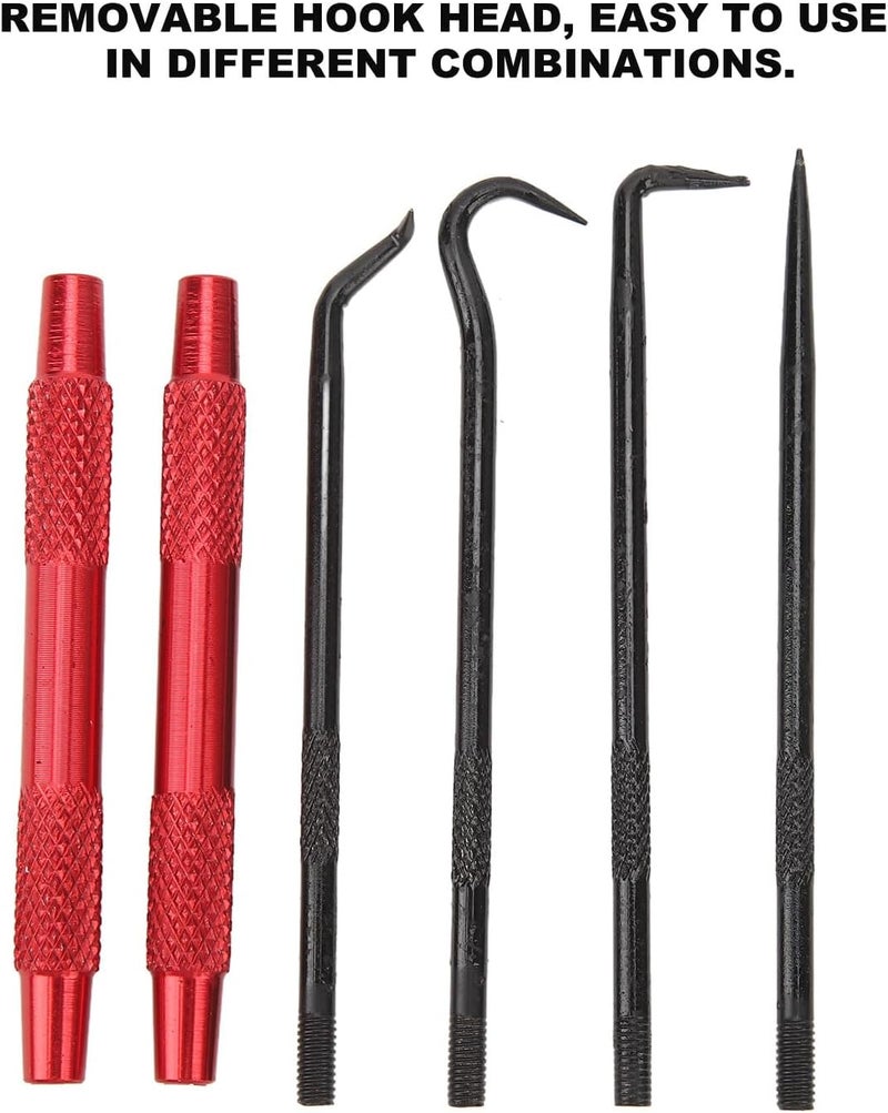 OUKENS O Ring Pick Set - 6 Piece Carbon Steel Tool Kit - Image 5
