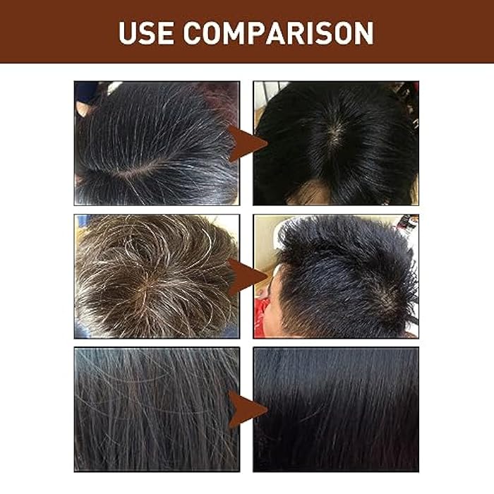Hotiary Hair Darkening Shampoo Bar, Organic Polygonum Multiflorum Darkening Shampoo Bar for Gray Hair, Shouwu Blackening Hair Growth Treatment, 0 Silicone Oil (3 Ounce) (1) - Image 4