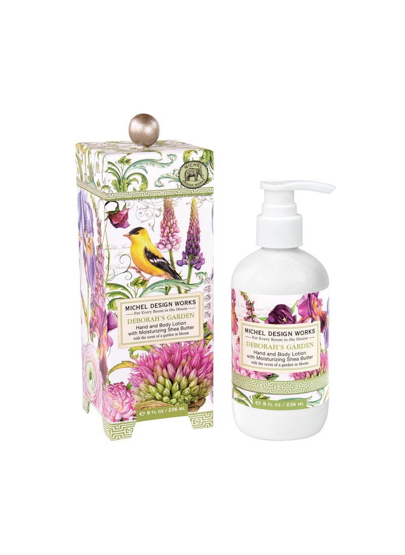 Michel Design Works - Michel Design Works Hand and Body Lotion Deborahs Garden 8 oz - Image 1