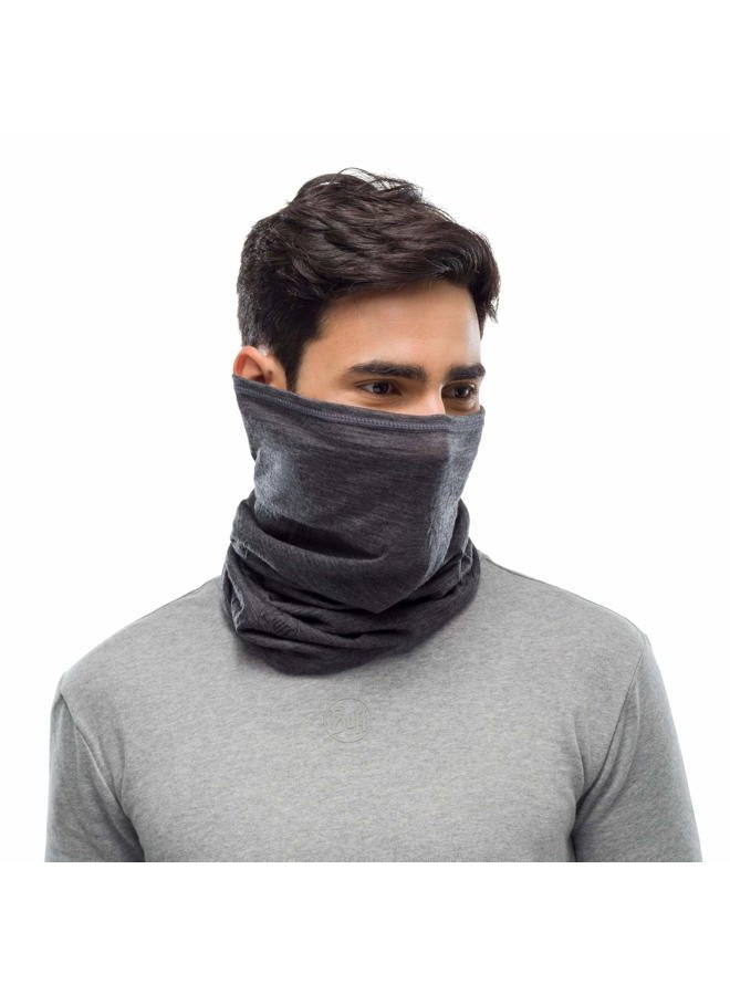 BUFF Multifunctional Neckwear Lightweight Merino Wool Worn 12+ Ways, Grey - Image 3