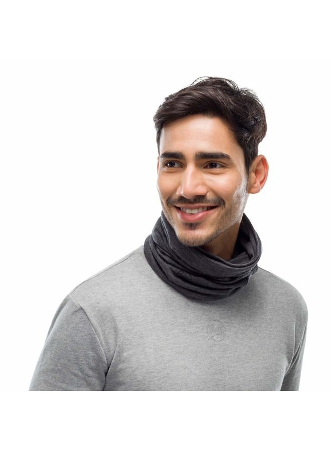 BUFF Multifunctional Neckwear Lightweight Merino Wool Worn 12+ Ways, Grey - Image 2