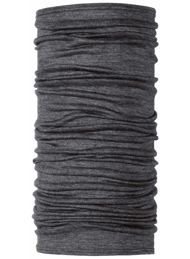 BUFF Multifunctional Neckwear Lightweight Merino Wool Worn 12+ Ways, Grey - Image 1