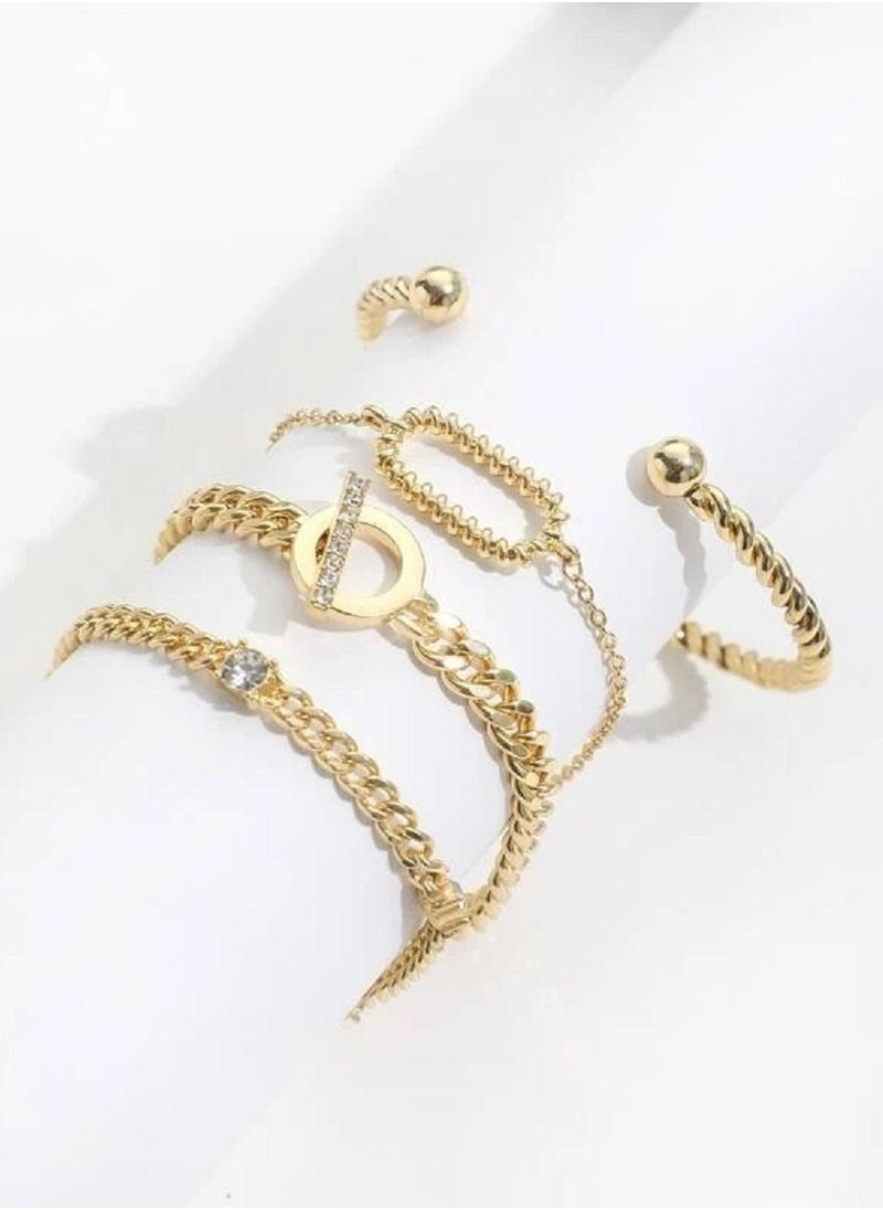Shein - 4 pcs charm bracelet shein women - Image 1