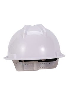 LAWAZIM Safety Helmet -White- Impact-Resistant HDPE Protective Hard Hat with Adjustable Chin Strap and Headgear - for Construction Sites, Industrial Work, Engineering Projects, and Outdoor Work  - Image 3