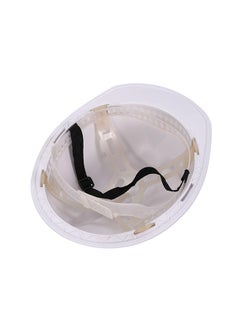 LAWAZIM Safety Helmet -White- Impact-Resistant HDPE Protective Hard Hat with Adjustable Chin Strap and Headgear - for Construction Sites, Industrial Work, Engineering Projects, and Outdoor Work  - Image 4