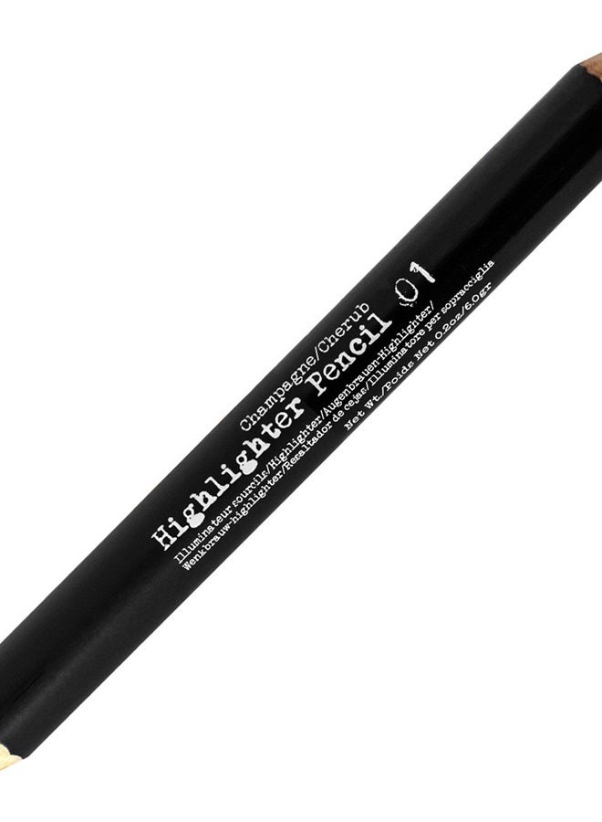 The BrowGal 2 in 1 Double Head, Highlighter & Concealer Pencil - 01 - Gradient Effect Eyebrow Makeup, Natural Looking, Lifting & Highlighting Eyebrows, Smudge-Proof & Anti-Fade - Champagne/Cherub - Image 1