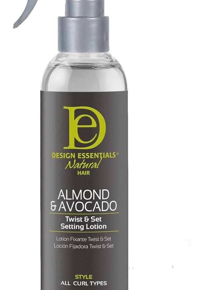 Design Essentials Natural Almond & Avocado Twist & Set Setting Lotion - 8 Fl Oz - Image 1