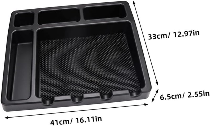 FRCOLOR Salon Tray for Hair Stylist Clipper Case Barber Station Organizer Hair Tool Organizer - Image 2