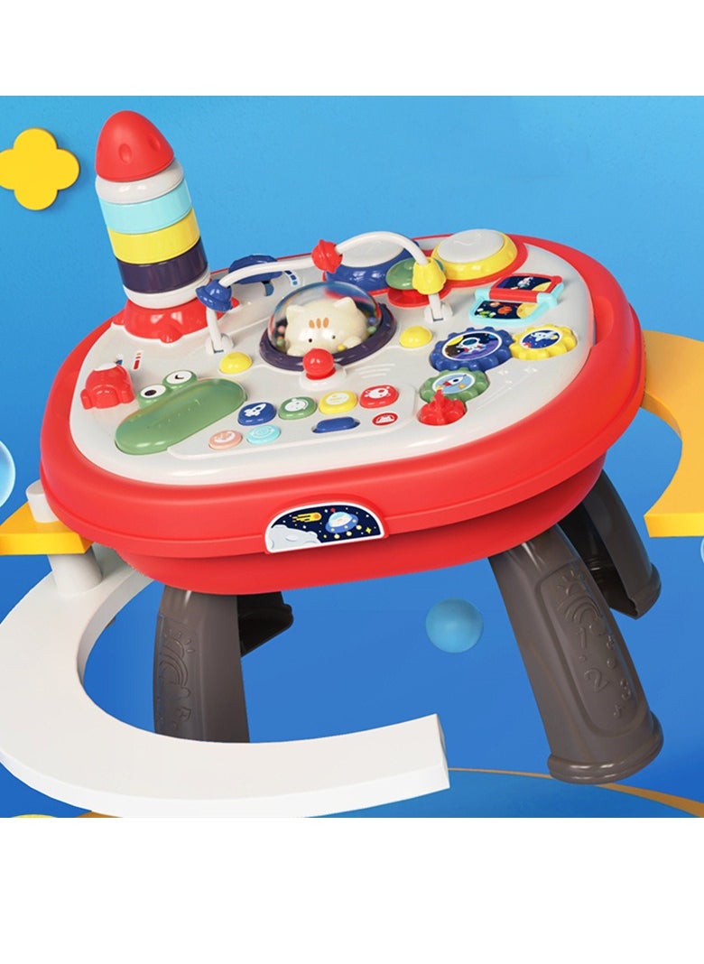 MIXDE 5 In 1 Multifunctional Double-Sided Game Table Set For Early Childhood Education Interactive Toys  - Image 4