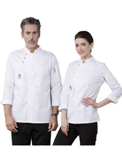 Gasin Chef's clothes are suitable for wearing long-sleeved tops in restaurants, bakeries and kitchens.  - Image 3