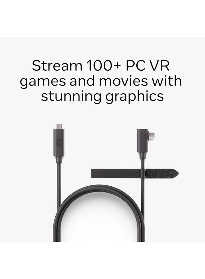 أوكيولس كابل سماعة الواقع الافتراضي Oculus Link لجهاز Quest 2 - بطول 5 أمتار (16 قدمًا) للكمبيوتر الشخصي - Image 2