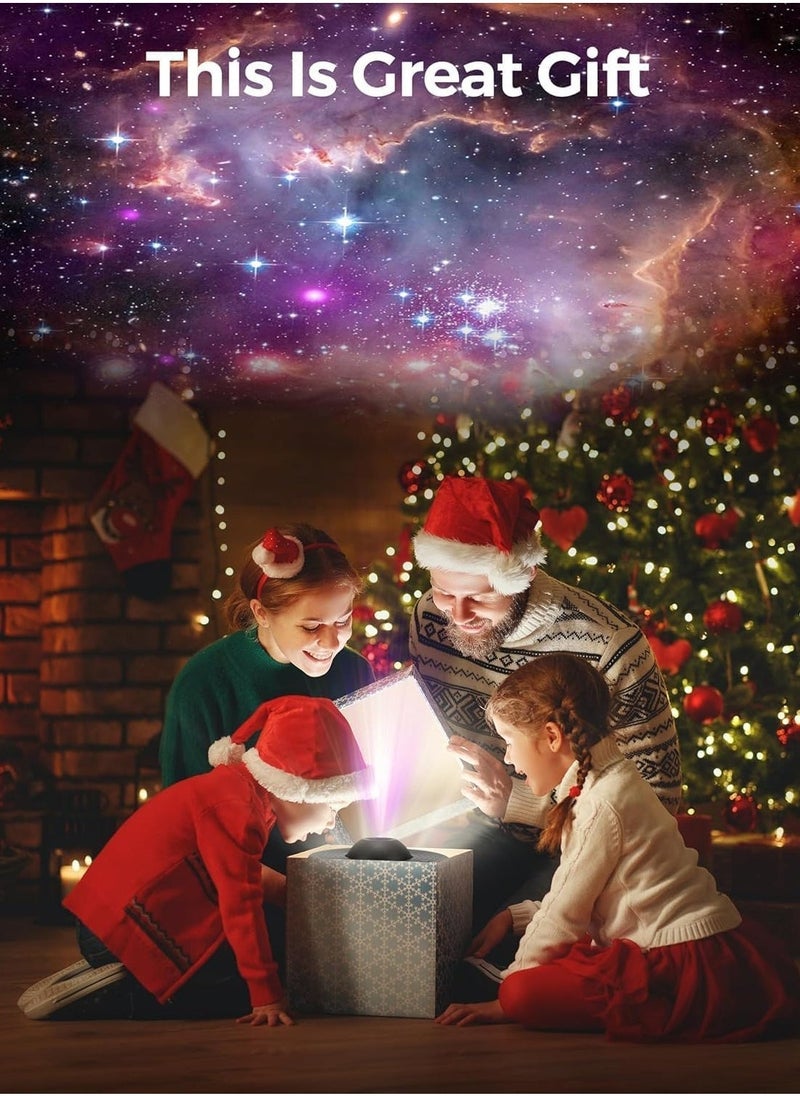 ELTRAZONE - 12-in-1 Planetarium Galaxy Projector – 360° Rotating Nebula Lamp with Timed Starry Night Light for Kids and Home Theater - Image 1