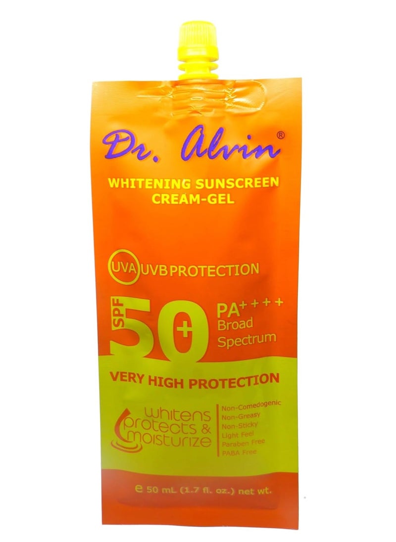 Dr. Alvin - Dr. Alvin Whitening Sunscreen Cream 50ml - Image 1