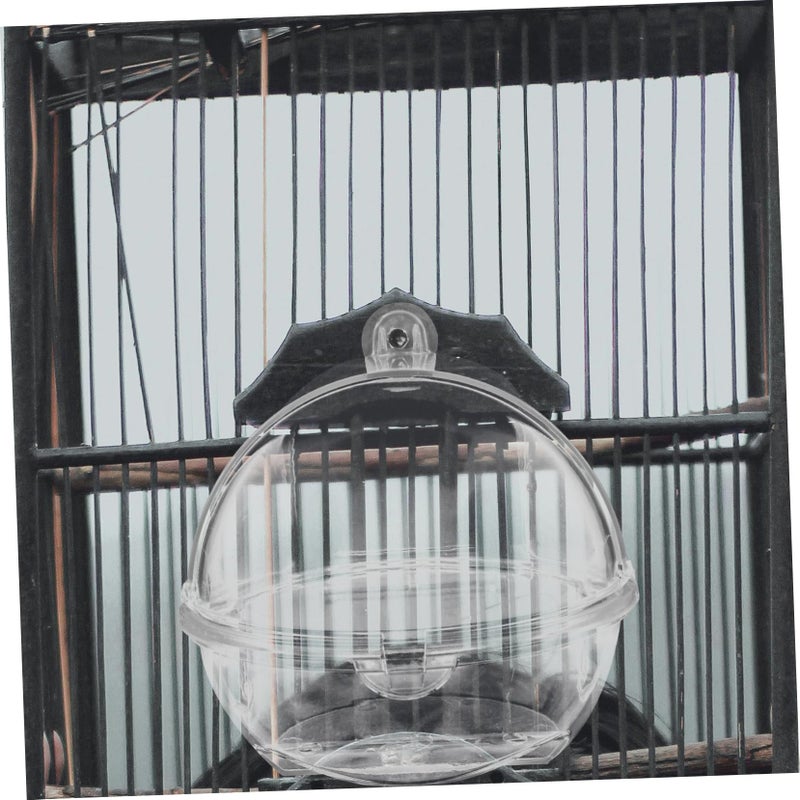 Smooth Edge Hanging Bird Bath Shower Box For Parrots Pet Birds Cage Accessories - Image 4