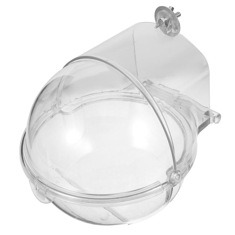 Smooth Edge Hanging Bird Bath Shower Box For Parrots Pet Birds Cage Accessories - Image 2
