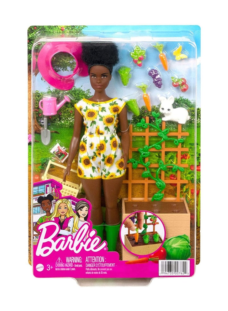 Mattel Games Barbie Doll and Gardening Playset - Image 1