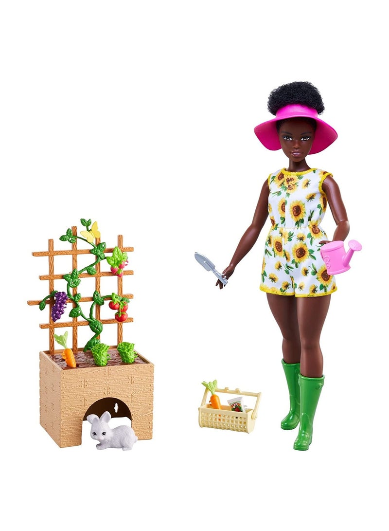 Mattel Games Barbie Doll and Gardening Playset - Image 2