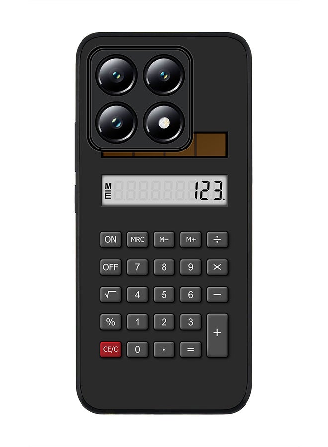 Stylizedd For Xiaomi 14T Case,Slim fit Camera Protection, Shockproof Thin Phone cover - Calc (Black) - Image 1