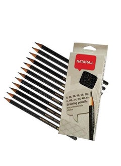 NATARAJ 12-Piece Drawing Pencils Black  - Image 2