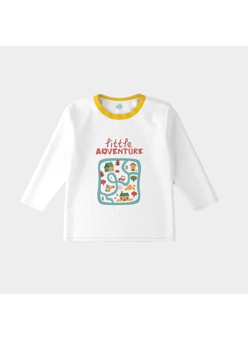 نوتيناتي Nautinati Boys Graphic Print Cotton T-shirts | Pack of 2 T-shirts for 1-5 Years