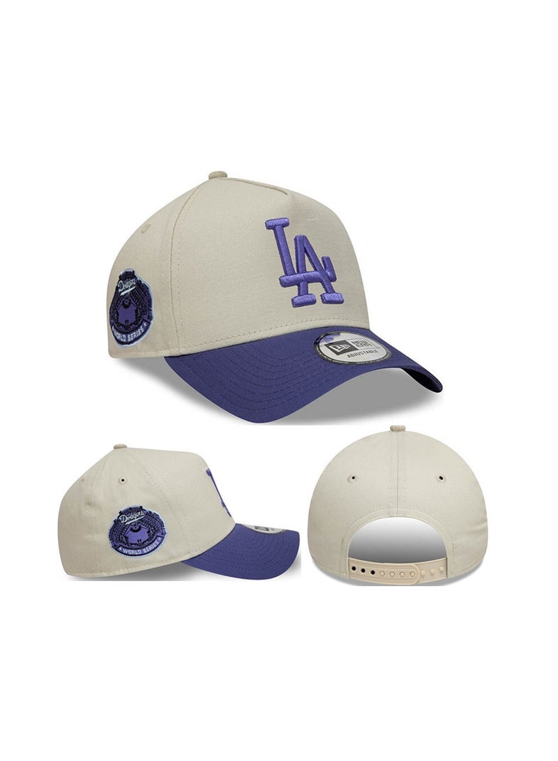 NEW ERA MLB Los Angeles Dodgers Baseball Cap Adjustable Snapback Hat Trendy Streetwear Style for Men and Women