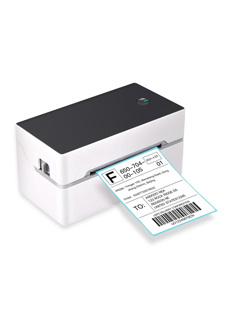 Desktop Shipping Label Printer High Speed USB + BT Direct Thermal Printer Label Maker Sticker 40-80mm Paper Width  - Image 3