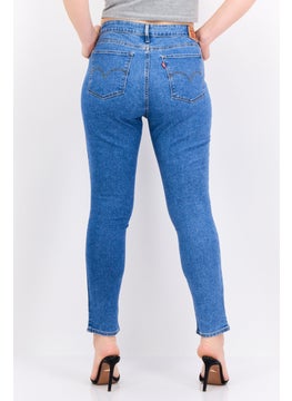 Levi's Women Skinny Fit Washed Stretchable Jeans, Blue  - Image 2