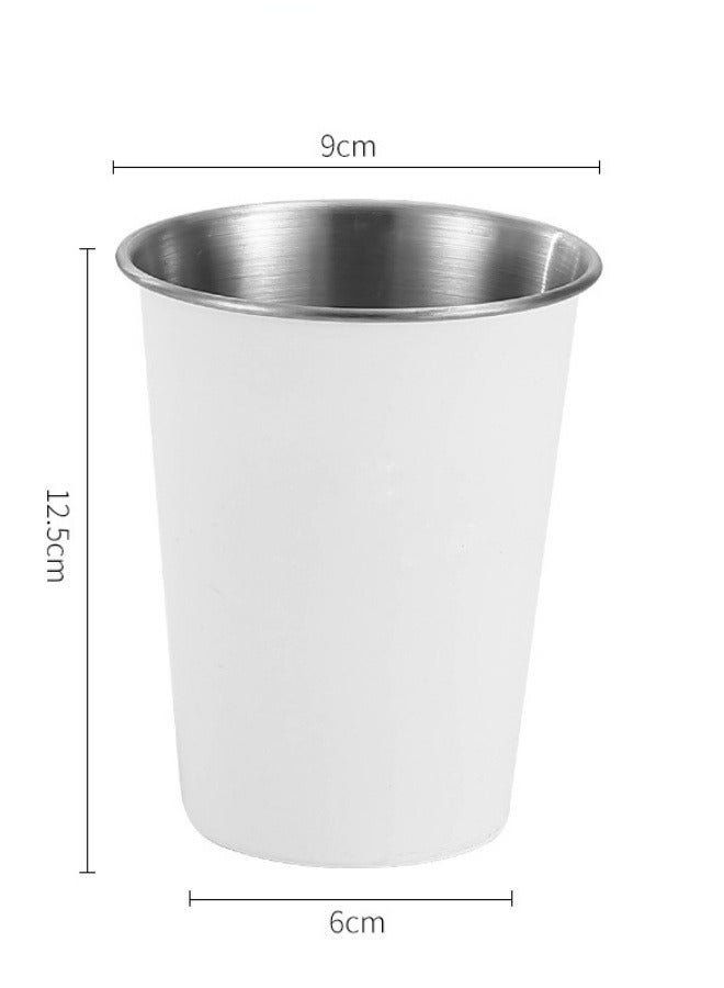 Stainless Steel Stemless Wine Glass, Heat Insulated, Spill-proof, Travel-friendly, Fun Cocktail Drinkware 500ML  - Image 2