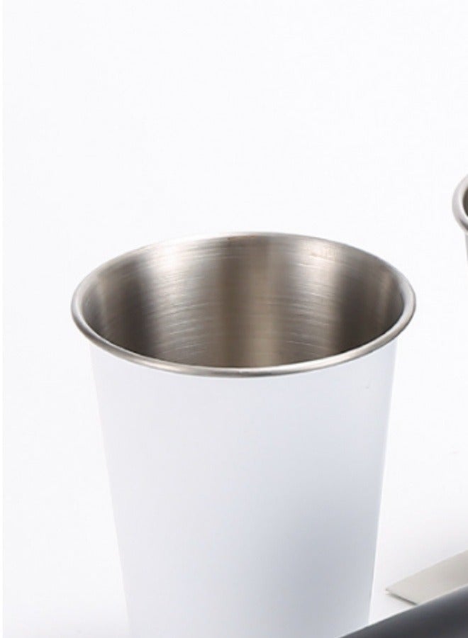 Stainless Steel Stemless Wine Glass, Heat Insulated, Spill-proof, Travel-friendly, Fun Cocktail Drinkware 500ML  - Image 4