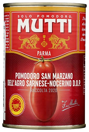 Mutti Peeled Whole Tomatoes, 100% Italian, No Additives or Preservatives, Vegan, Gluten Free & Non-GMO, 14 Oz (Pack of 6) - Image 3