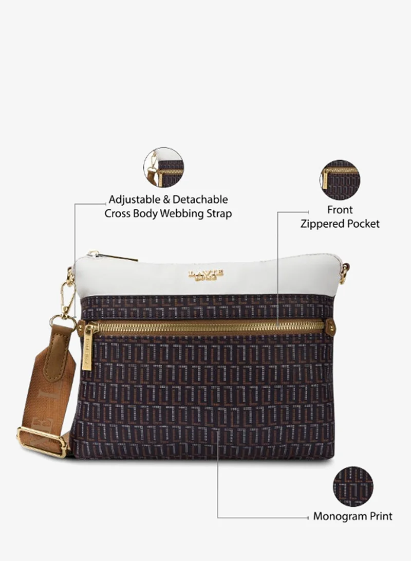 Lavie  Luxe Women's Mono Quick25 Top Zip (C.Navy) for Women | Best Price UAE