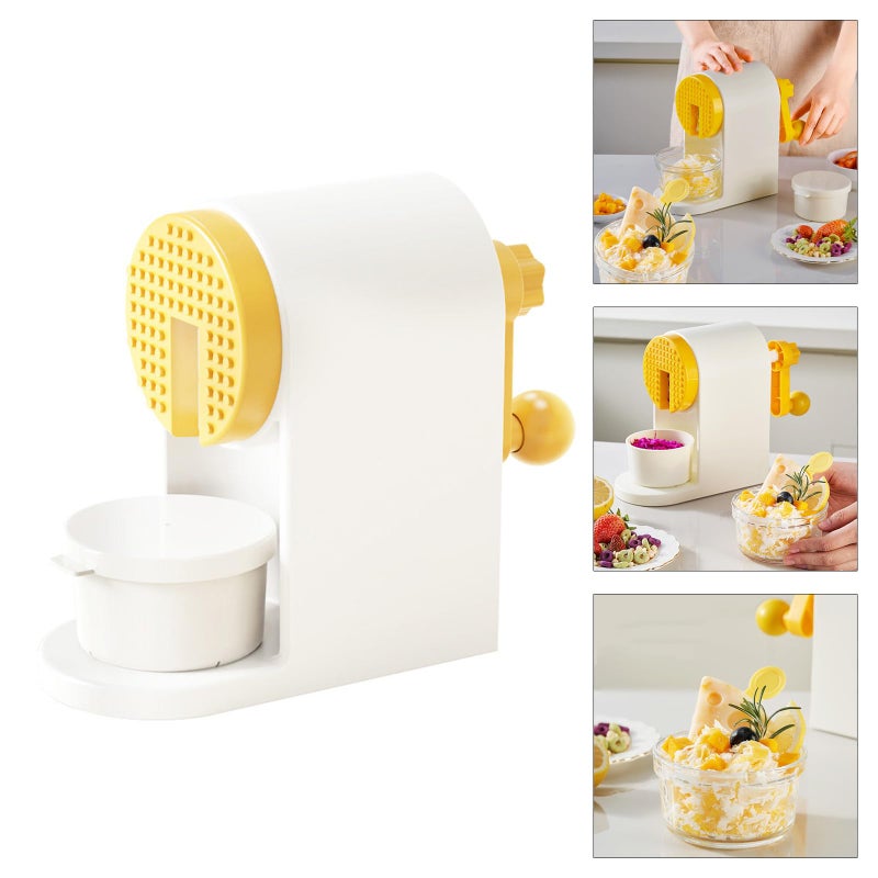 Stainless Steel Hand Crank Ice Crusher For Cocktails Desserts Multipurpose Manual Grinder - Image 3