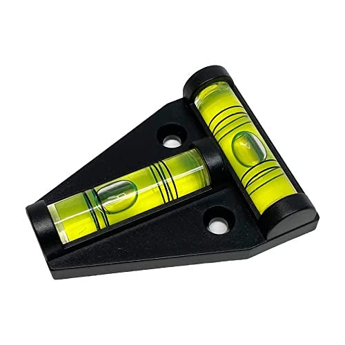 TPO RV Multipurpose TType Bubble Level Cross Check Bubble Leveler for RVs Camping Tripods Camera Furnitures - Image 1
