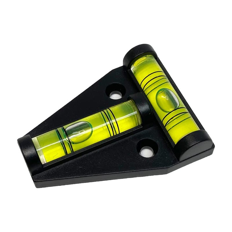 TPO RV Multipurpose TType Bubble Level Cross Check Bubble Leveler for RVs Camping Tripods Camera Furnitures - Image 3