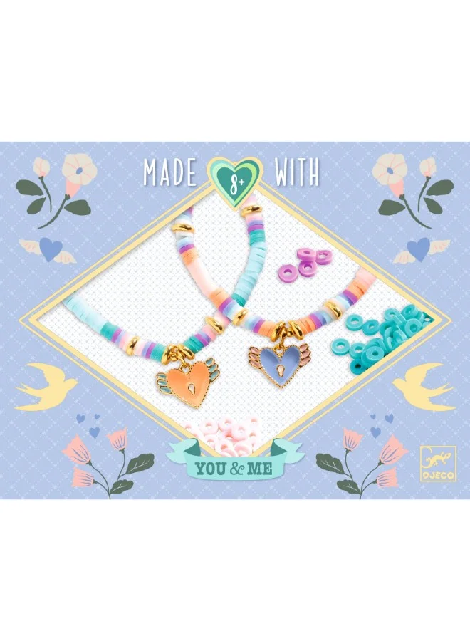 DJECO Duo Jewels - Heart Heishi