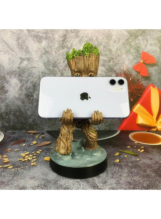 Loquat Cartoon Game Controller Stand Storage Support Bracket Handheld Phone Holder Display Decoration Digital Computer Accessories-Product Color:White Soldier - Image 3