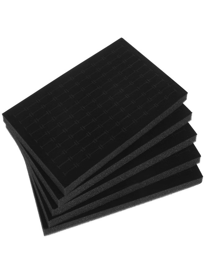 PartyKindom Jewelry Box Pad - 5 Pack Sponge Insert for Rings Earrings and Brooches Jewelry Box Storage and Display Organizer - Image 1