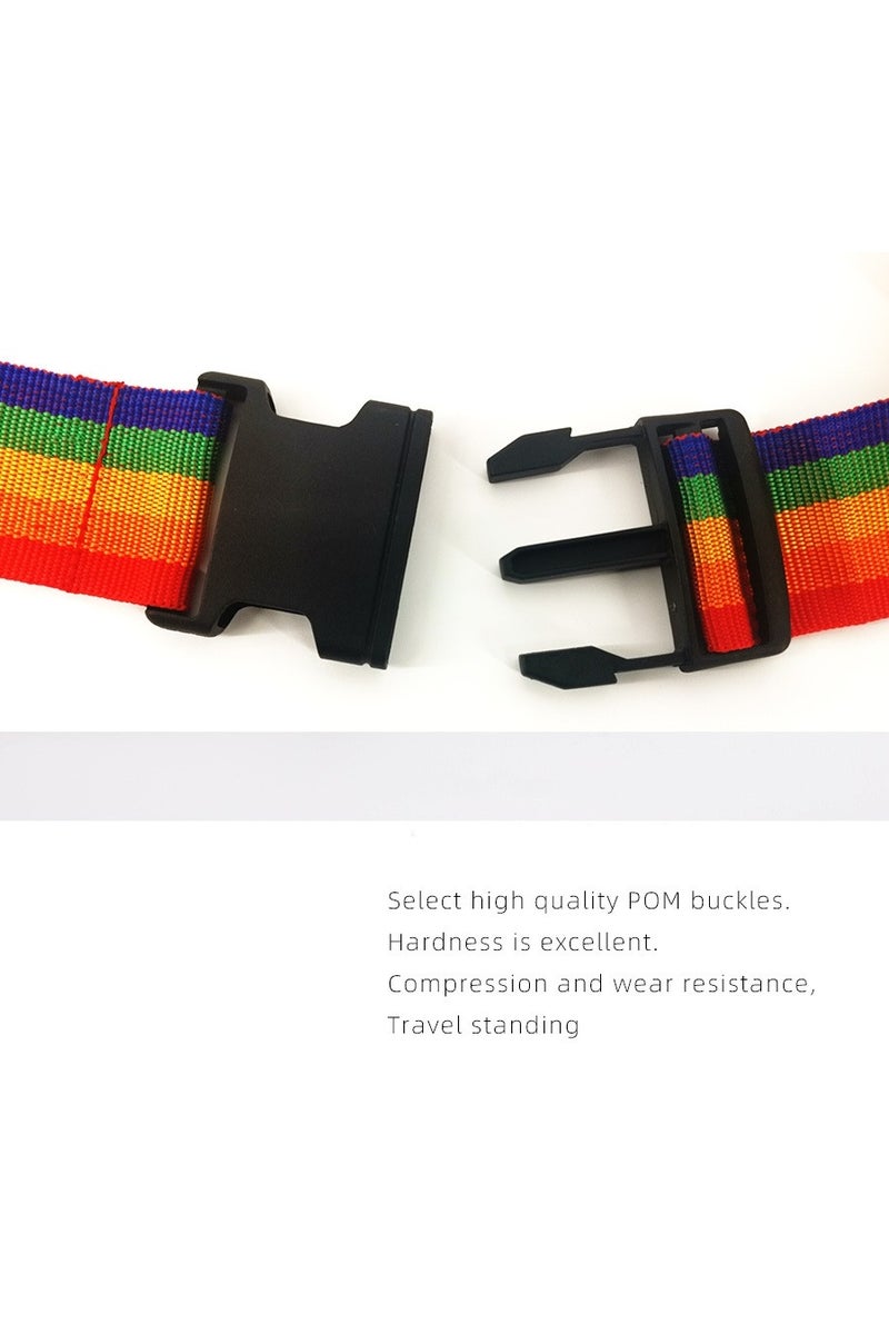 2 قطعة من أحزمة الأمتعة، أحزمة تقوية حقيبة السفر - Image 3