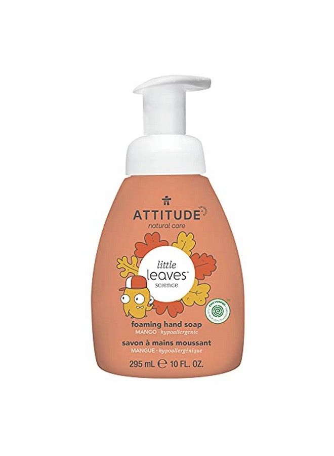 Attitude Foaming Hand Soap For Kids Plant And Mineralbased Ingredients Vegan And Crueltyfree Personal Care Products Mango 10 Fl Oz - Image 1