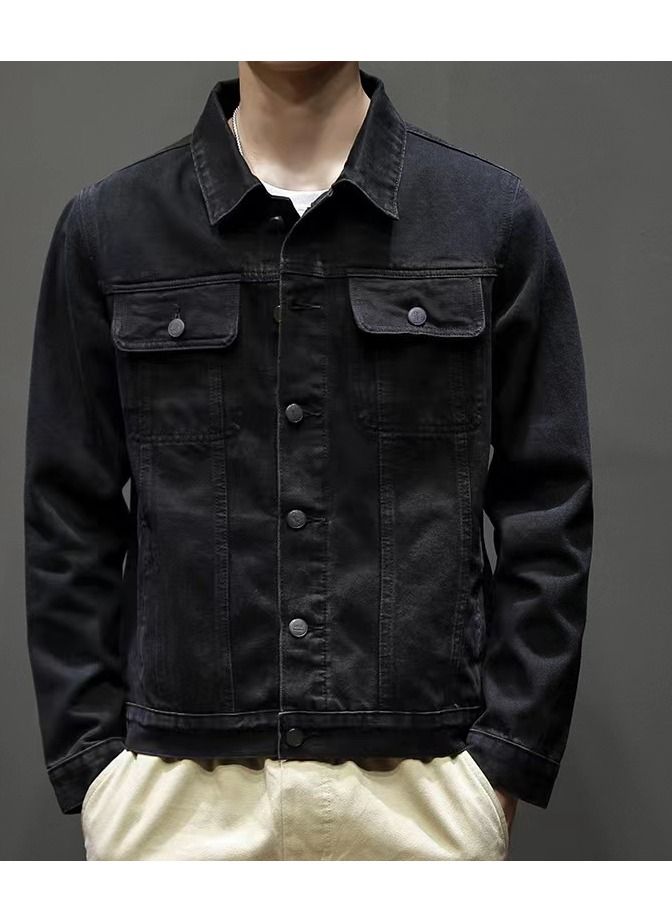 Loquat Spring And Autumn Fashion Casual Denim Jacket  - Image 1